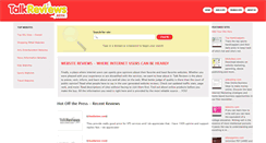 Desktop Screenshot of help.talkreviews.com