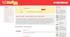 Desktop Screenshot of partners.talkreviews.com