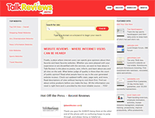 Tablet Screenshot of partners.talkreviews.com