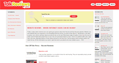 Desktop Screenshot of developer.talkreviews.com